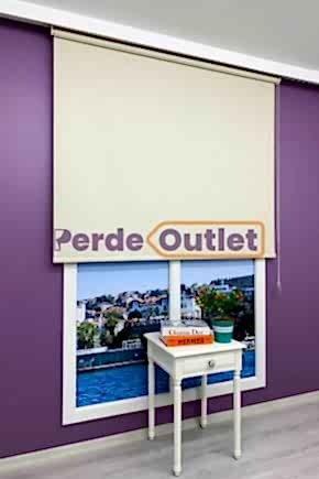 Bej Rengi Blackout Karartma Stor Perde